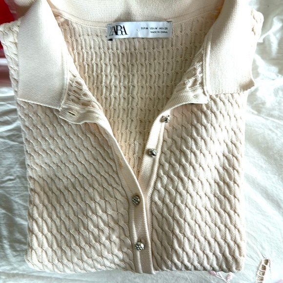 Zara cable knit sweater top - Picture 1 of 4
